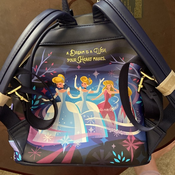 Disney Princess Cinderella Castle Backpack - Picture 2 of 5